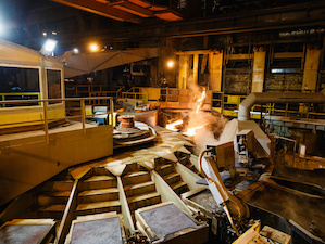 «Уралэлектромедь» запустило в эксплуатацию анодную печь №2