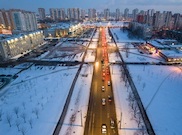 «Ленсвет» установил фонари нового поколения на Пражской улице