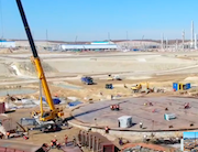 На Амурском ГХК смонтируют три стальных резервуара для хранения пожарной и технической воды.