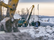 «СоюзДонСтрой» проложил под рекой Леной двухниточный переход газопровода «Сила Сибири