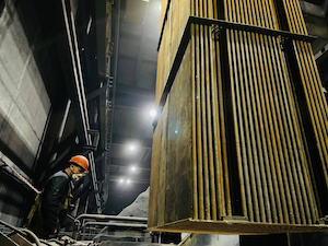 На Рефтинской ГРЭС монтируют новые секции воздухоподогревателей