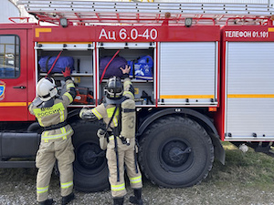 На Грозненской ТЭС проведены комплексные учения по ликвидации аварийного разлива нефтепродуктов