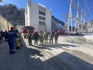 Саяно-Шушенская ГЭС приняла участие в командно-штабных учениях