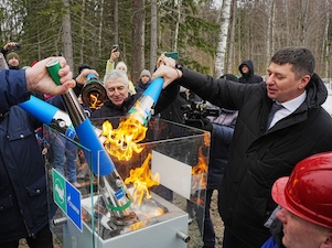 В Петрозаводске введен в эксплуатацию газопровод для догазификации микрорайона Университетский городок