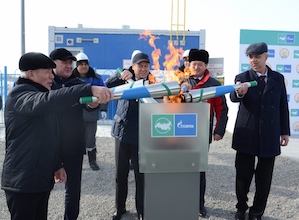 В Баймакском районе Башкирии введен в эксплуатацию межпоселковый газопровод