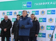 В селе Малая Борла Ульяновской области подключены к сетевому газу первые домовладения