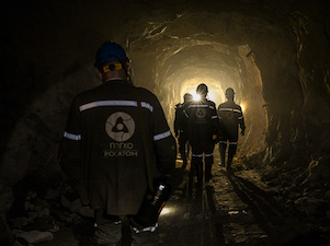 На подземном руднике №8 ППГХО добыт 6-миллионный килограмм урана