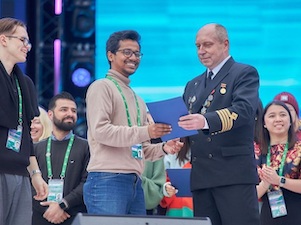 15 участников Всемирного фестиваля молодежи отправятся в экспедицию на Северный полюс на атомном ледоколе Росатома