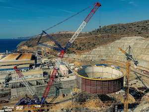 На стройплощадке АЭС «Аккую» в Турции установлен второй ярус внутреннего контайнмента