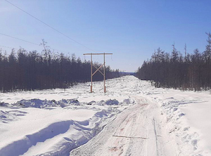 «Якутскэнерго» обновило системообразующую ЛЭП 110 кВ «Майя — Борогонцы»