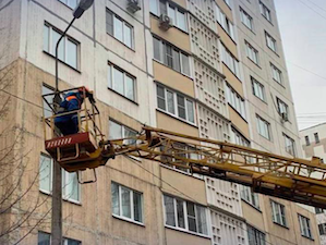 «Мособлэнерго» заменило в Мытищах более 500 ламп и светильников в системе уличного освещения