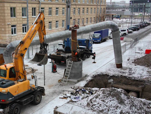 «Теплосеть Санкт-Петербурга» реконструирует 15 км теплосетей в Кировском районе