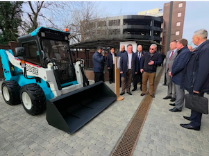 «Высокоточные комплексы» представили электрический мини-погрузчик в Краснодарском крае