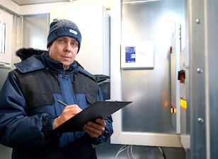 В Северске появился пост радиационного контроля в районе строительства энергоблока БРЕСТ-ОД-300