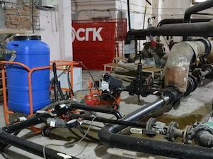 Барнаульская теплосетевая компания промывает бойлерные с применением нового оборудования