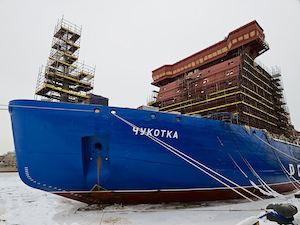 На атомном ледоколе «Чукотка» заработали аварийные дизельные генераторы