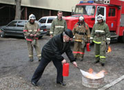 В Адыгейских электрических сетях прошли противопожарные учения