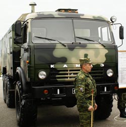 Российский виртуальный тренажер для военных водителей