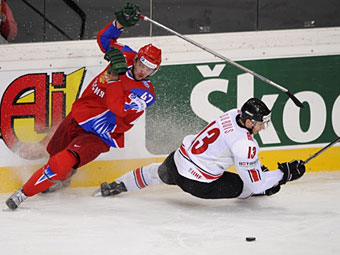 Сборная России по хоккею победила хозяев чемпионата мира