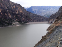 Ирганайская ГЭС перевыполняет план благодаря таянию ледников в горах