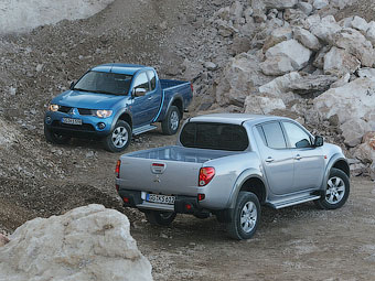 Российские пикапы Mitsubishi L200 получат мощный дизель