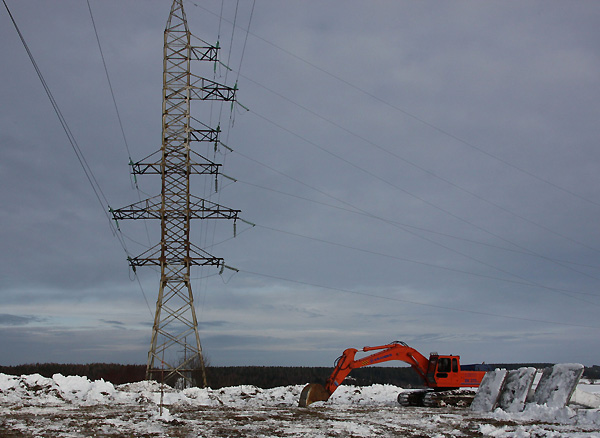 «Вологдаэнерго» завершает монтаж провода отпайки от ВЛ-110 кВ