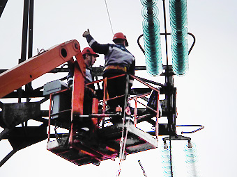 МЭС Центра заменят фарфоровые изоляторы