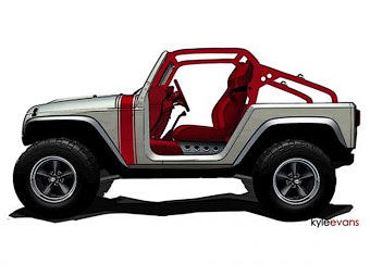 Два новых внедорожных концепт-кара Jeep представят в пустыне