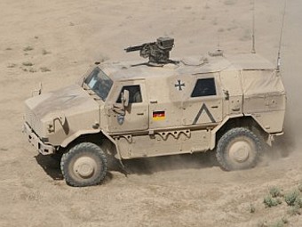 Германия докупит 39 бронемашин Dingo 2