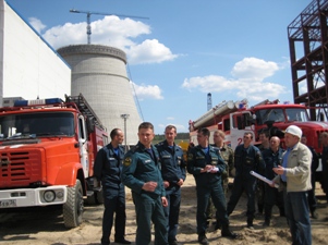 «Атомэнергопроект» ознакомил пожарных с особенностями проекта Нововоронежской АЭС-2