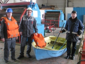 На Красноярской ТЭЦ-2 состоялись противопаводковые учения