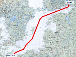 Проект расширения «Северного потока» в Балтийском море затронет воды пяти стран