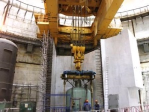 На Нововоронежской АЭС-2 на штатное место установлен компенсатор давления энергоблока №2