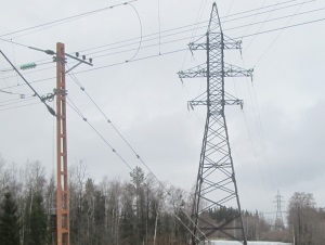 В Петрозаводске воры похитили металл с ЛЭП напряжением 110 кВ