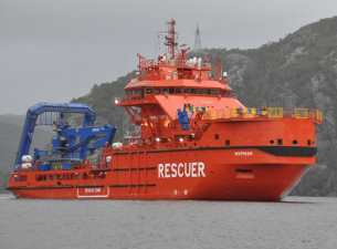 Флот проекта «Приразломное» пополнило новое аварийно-спасательное судно