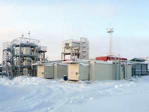 На СКНС Северо-Лабатьюганского месторождения введены в эксплуатацию компрессорные установки низкого давления