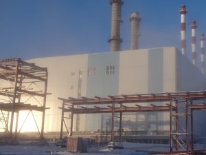 На Якутской ГРЭС-2 завершен монтаж металлоконструкций эстакады технологических трубопроводов
