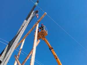 Верхневилюйскийй РЭС завершил работы на магистральных сетях до закрытия ледовой переправы через реку Вилюй