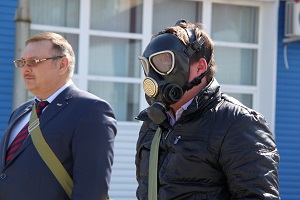 Начеку: кемеровские теплоэнергетики восстановили теплотрассу после теракта