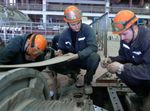 Ростовская АЭС: в монтаже - последний цилиндр турбины пускового энергоблока №4