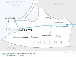 Терминал для регазификации СПГ в Калининградской области заработает в конце 2017 года