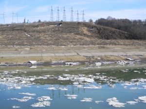 Приточность реки Кунья в первые дни апреля выросла более чем вдвое