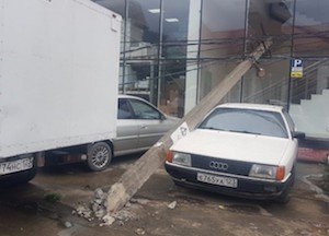 В Сочи дважды за сутки нарушалось электроснабжение из-за ДТП