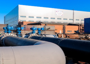 На урановом руднике №6 в Забайкалье смонтировано крупногабаритное оборудованияе водоочистного комплекса