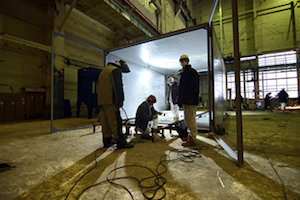 В машинном зале Чернобыльской АЭС смонтирована установка абразивно-струйной очистки металла