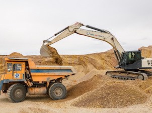 Гидрометаллургический завод ППГХО готовит площадку для формирования нового штабеля урановой руды