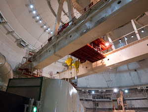 «Калининатомэнергоремонт» заменит пути полярного крана на площадке Калининской АЭС