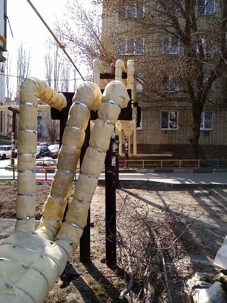 С начала весны энергетики Саратова заменили уже 3,7 км тепловой изоляции