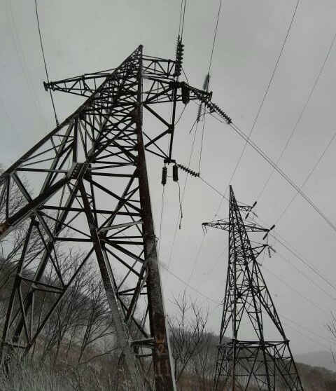 Энергетики восстановили электроснабжение в планировочном районе Хомутово г. Южно-Сахалинска