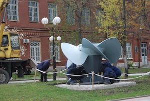 Турбоатом изготовил масштабную модель рабочего колеса турбины для STEAM-парка Харьковского политеха